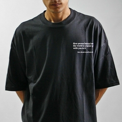 REMERA BOXY NEGRA - comprar online