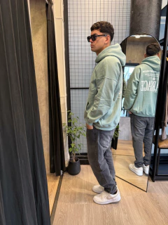 Imagen de Buzo scarface menta