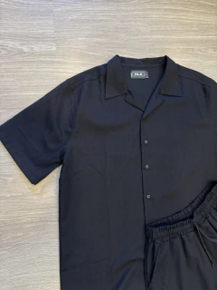 Conjunto lino negro en internet