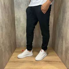 Babucha algodon frisada negra - tienda online