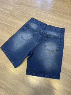 Bermuda mom azul c23 - tienda online