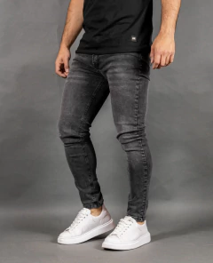 Jean semi chupin gris - comprar online