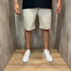 Bermuda jogger beige - comprar online