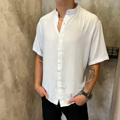 Camisa lino mao blanca - DLO