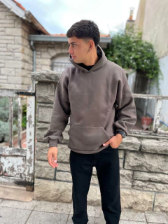 Imagen de Canguro frizado liso choco