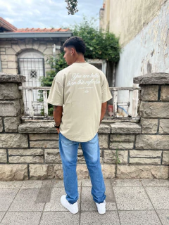 Remera Look over beige - DLO