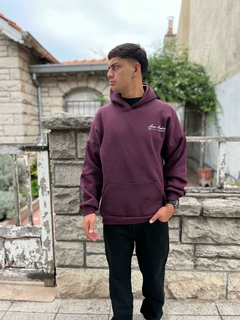 Canguro over frizado Luxe bordo - comprar online