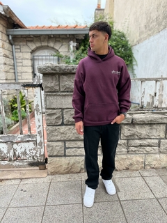 Canguro over frizado Luxe bordo