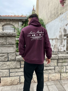 Canguro over frizado Luxe bordo - comprar online