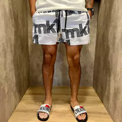 Short de baño MK-1 blanco - comprar online