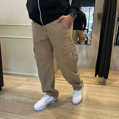 Jean mom cargo beige c80