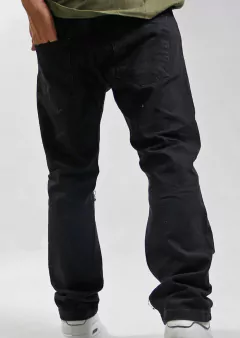 JEAN MOM NEGRO ROTURAS C64 - DLO