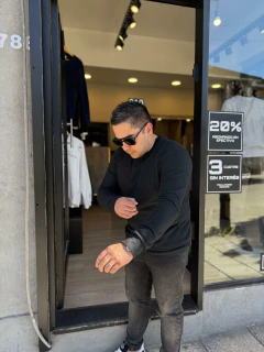 Buzo panal negro - DLO