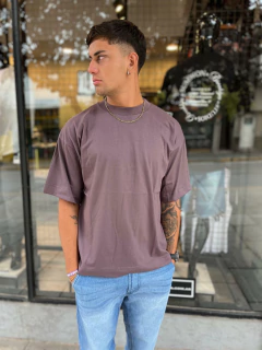 Remera over basica - tienda online