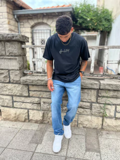 Remera over Ame negra - tienda online