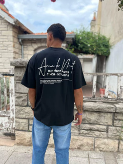 Remera over Ame negra - DLO