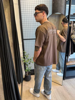 Remera over Copenhague chocolate - DLO