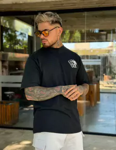 Remera over stwd negra - comprar online