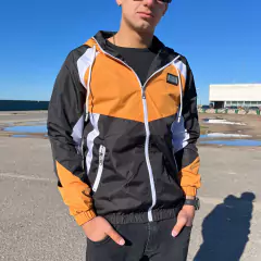 Rompeviento tricolor mostaza 2.0 - comprar online