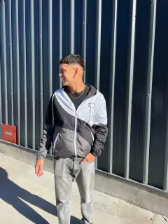 Rompeviento tricolor gris - DLO