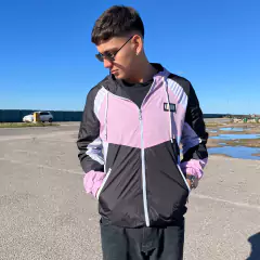 Rompeviento tricolor rosa 2.0 - DLO