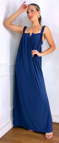 VESTIDO MIRELA ALÇA V BUSTO - Moda S Basso