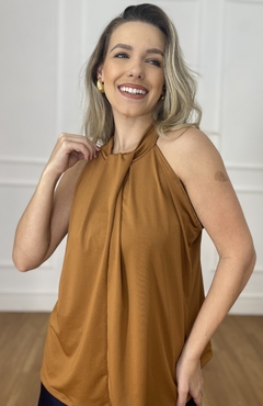 BLUSINHA IVY GOLA DRAPEADA - comprar online