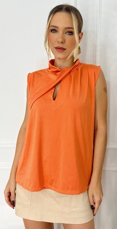 BLUSINHA ELOA TRANSPASSE FR - Moda S Basso