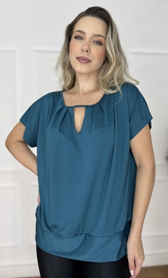 BLUSINHA BABI RECORT V - Moda S Basso