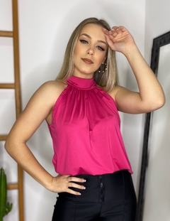 Blusinha Gola Alta Lisa - loja online