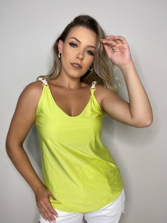 REGATA NINA ALÇA MACRAME - Moda S Basso