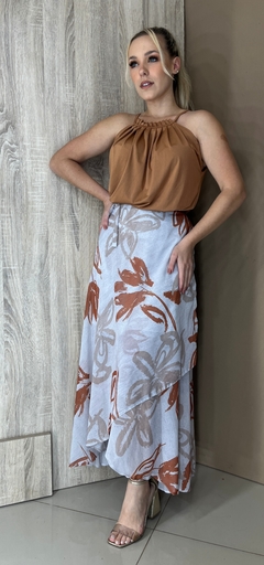 SAIA ENVELOPE ANGRA CREPE ESTAMPADO - Moda S Basso