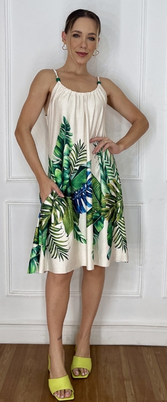 VESTIDO BEL ALÇA GOLA REDONDA - loja online
