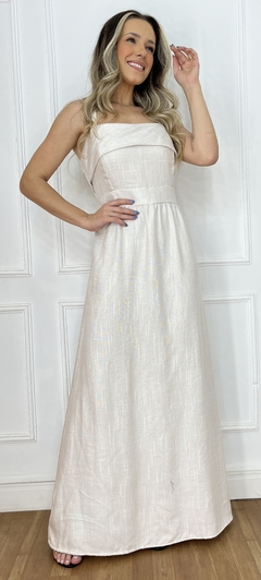 VESTIDO L THEODORA ALÇA ELASTEC COSTA - Moda S Basso
