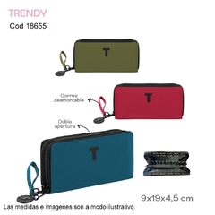 BILLETERA TRENDY COD.18655