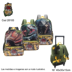 MOCHILA DINO COD.20105 17"