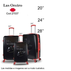 Set de VALIJAS LAS OREIRO COD.27037