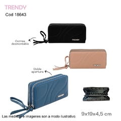 BILLETERA TRENDY COD.18643