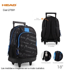 Mochila con carro HEAD COD.27591