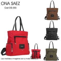 CARTERA ,MOCHILA ONA SAENZ COD.S455