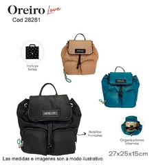 MOCHILA OREIRO LOVE COD.28281