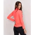 Remera JKSport Cuello Alto Coral Fluo - comprar online
