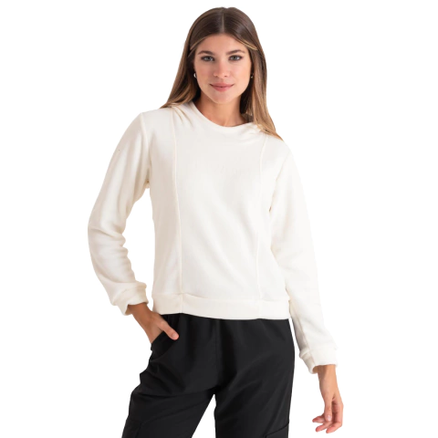 Buzo Newod Polar Crema - comprar online