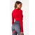 Crop Top Newod Rojo Manga Larga - comprar online