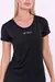 Remera Jksport Mujer DryFit Negro - sportscom