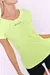 Remera Jksport Mujer DryFit Neón - sportscom