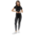 Conjunto Newod Crop Top - Calza Seamless Negro Sin Frunce - comprar online