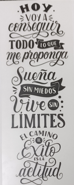 Lámina Mix Transfer 10x30 T036