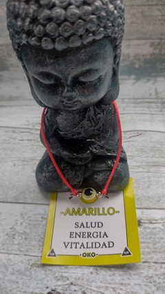 Pulsera Ojo Turco Amarillo