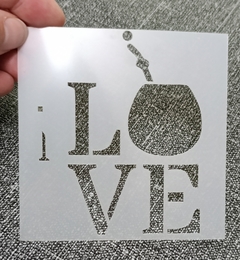 Stencil 10x10 B43